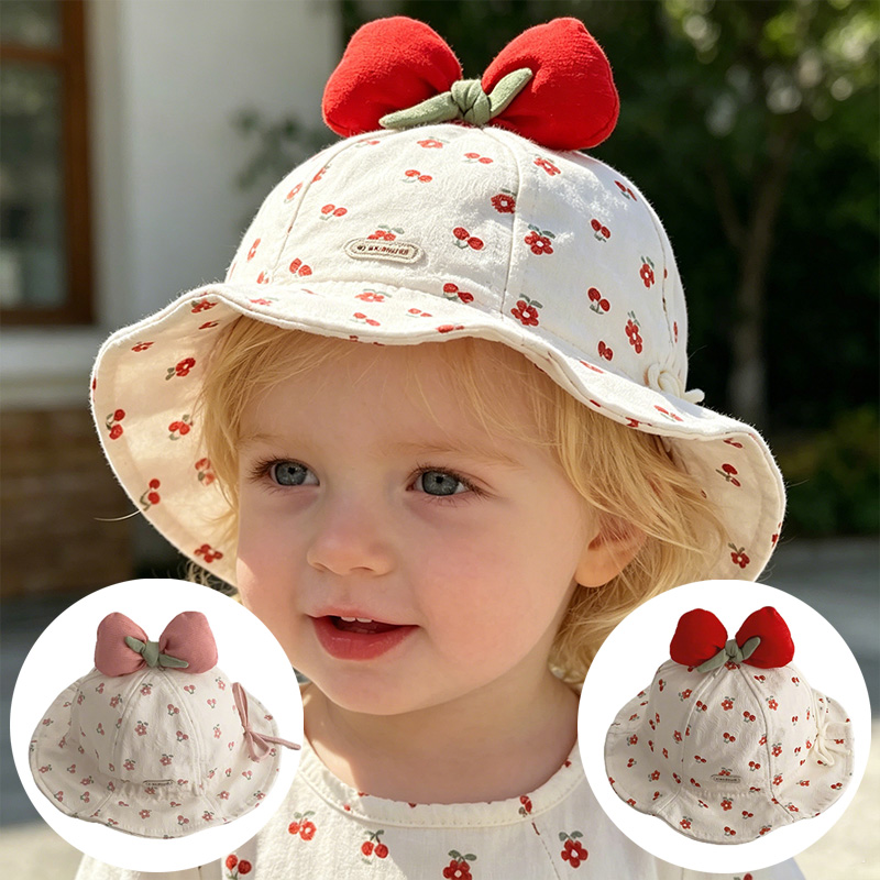 Florist Supplies - Summer Baby Girls Fisherman Hat Sweet