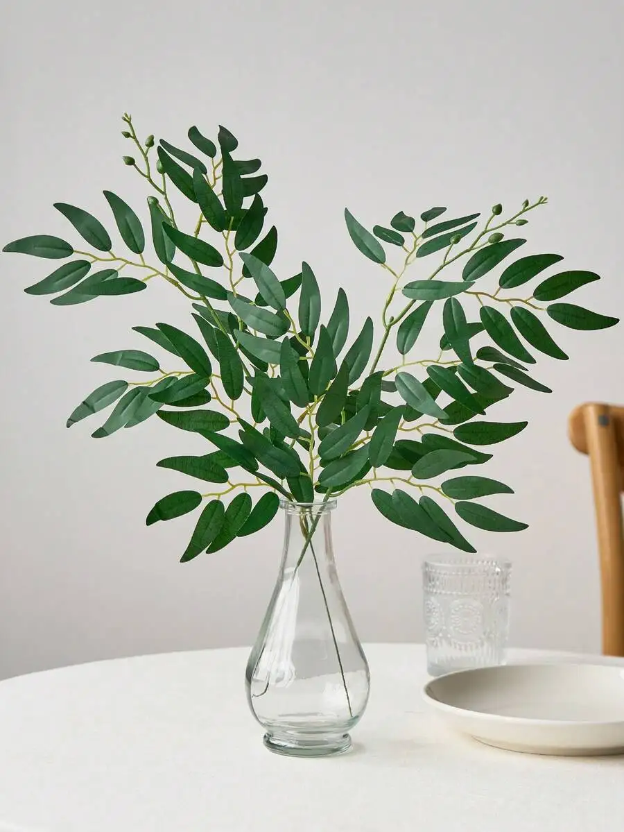 Ruscus Stem Faux - 5/10pcs Artificial Italian Ruscus Greenery Stems