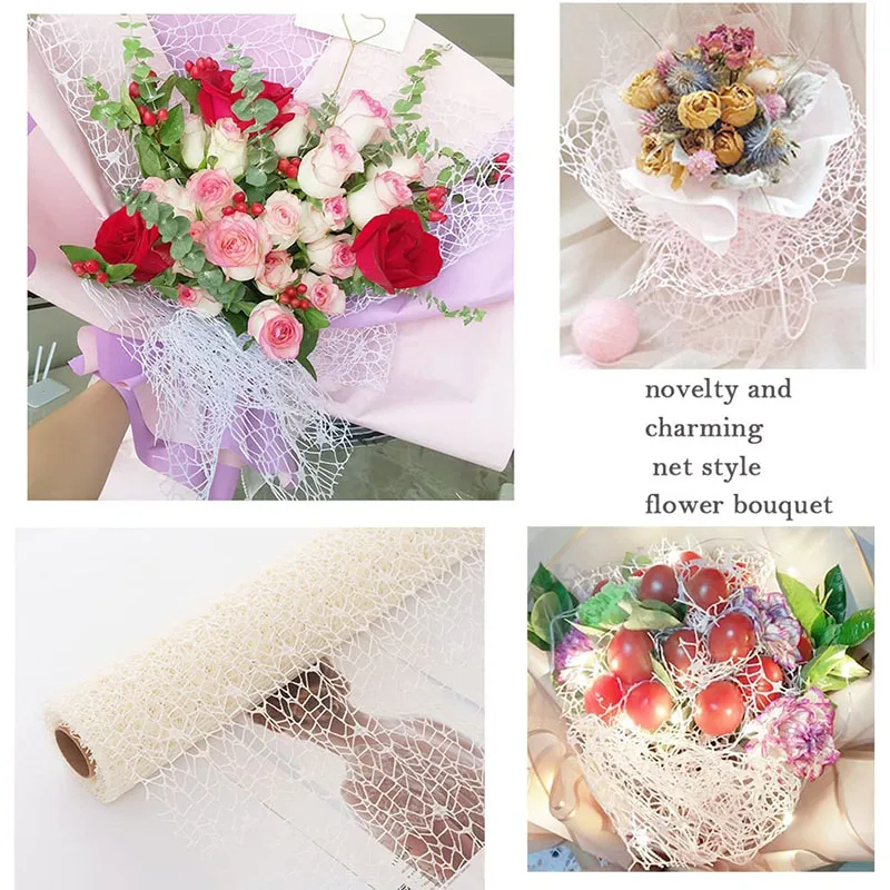 Flower Wrapping Mesh Paper Ire – Florist Flower Supply Bewertung und Preis