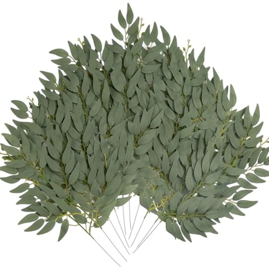 36pcs Artificial Italian Ruscu – Ruscus Stem Faux Bewertung und Preis