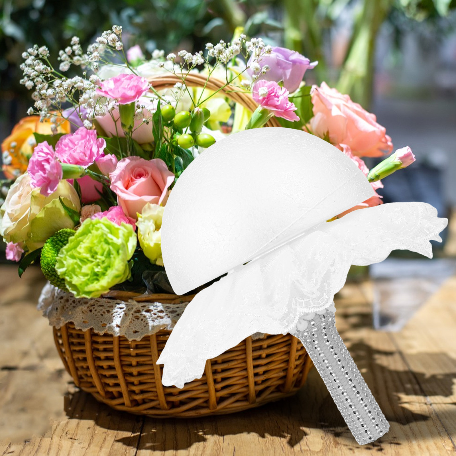 DIY Bridal Bouquet Handle with – Bouquet Holder Foam Bewertung und Preis