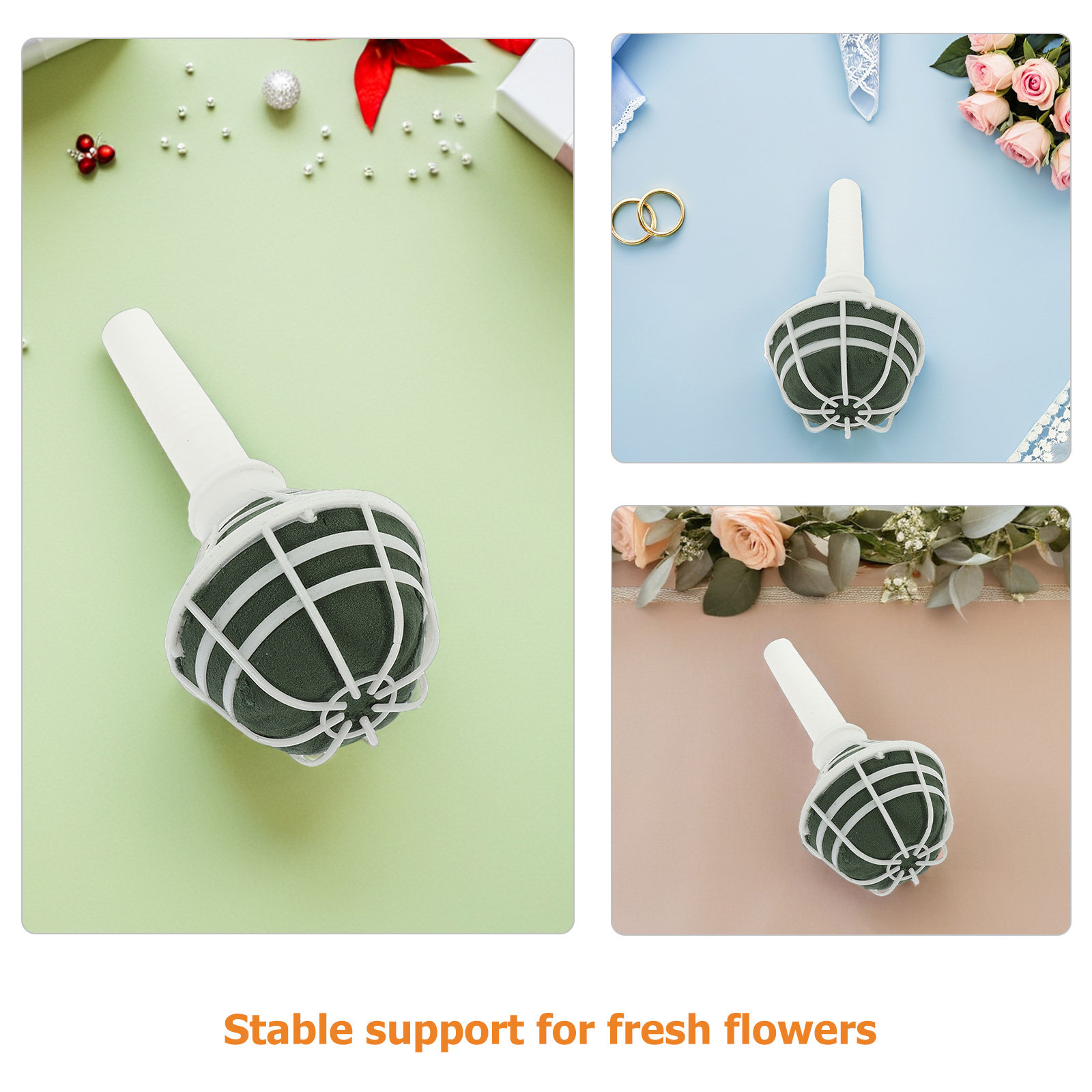 18Pcs Bride Bouquet Holder Flo – Bouquet Holder Foam Bewertung und Preis