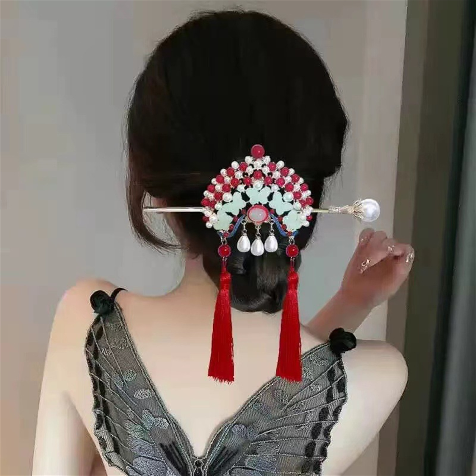 Ethnic Style Hairpin For Women – Florist Supplies Bewertung und Preis