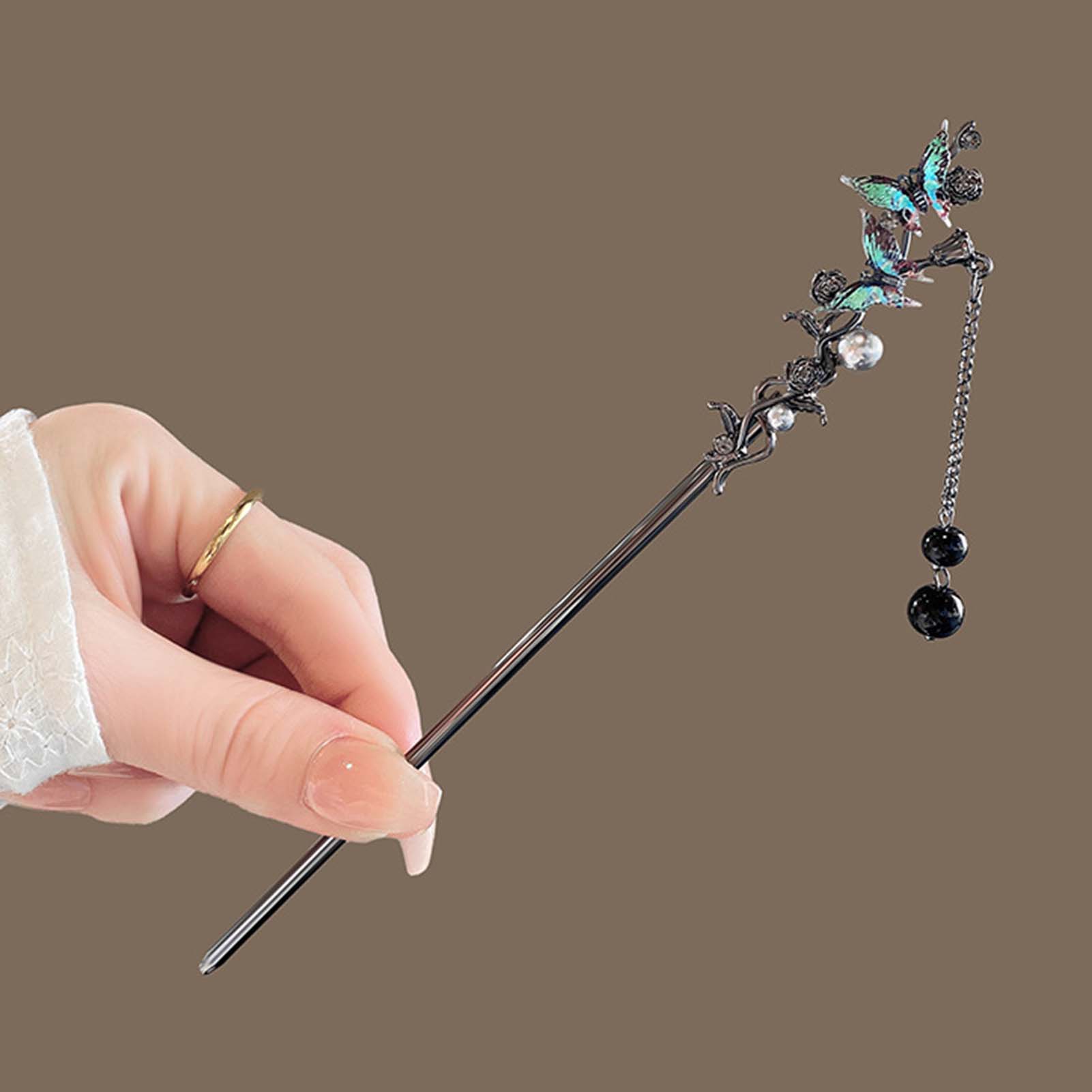 Butterfly Tassel Hairpin Hair  – Florist Supplies Bewertung und Preis