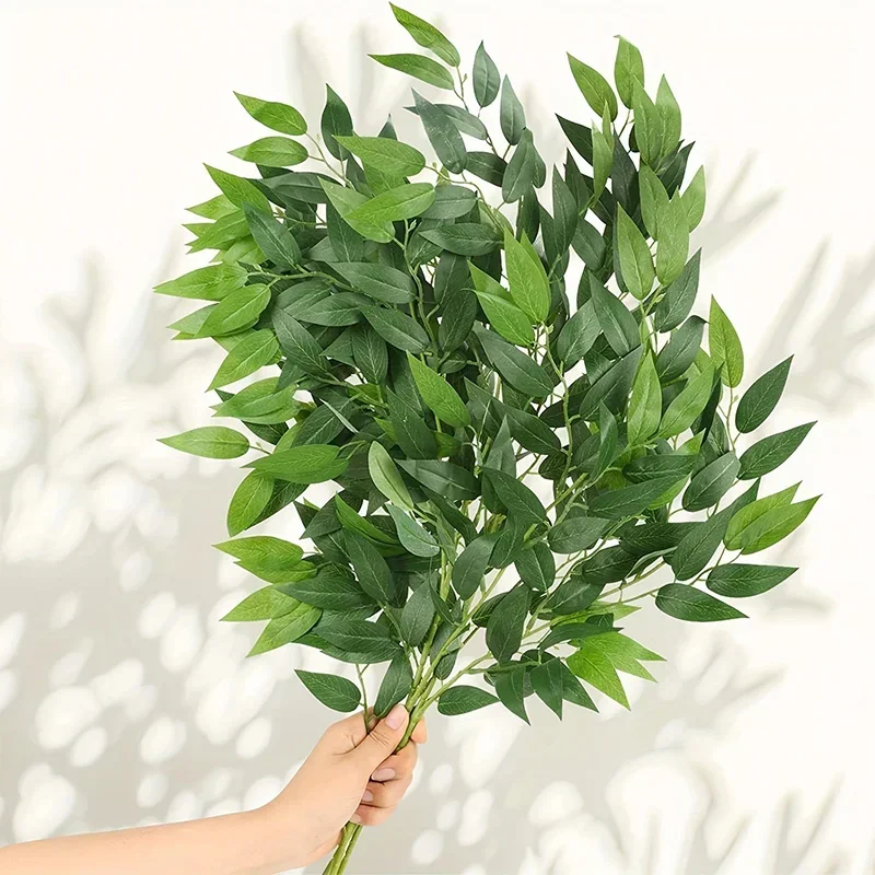 3PCS Artificial Plants Italian – Ruscus Stem Faux Bewertung und Preis