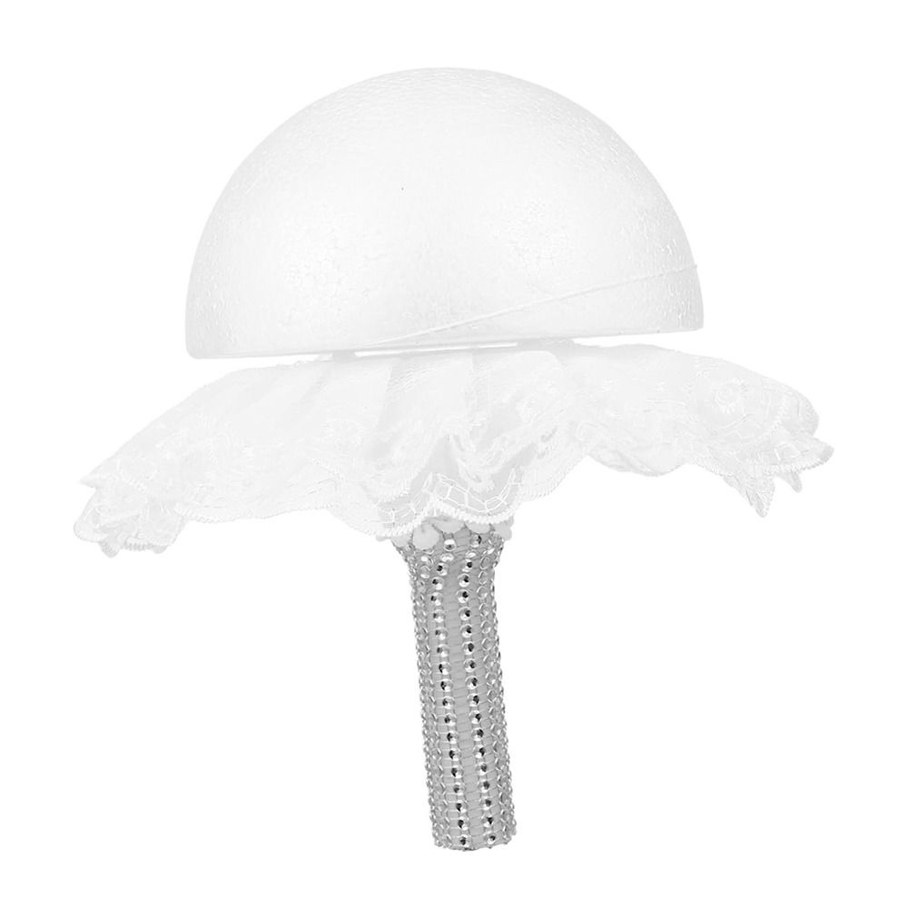 Sweet White Lace Foam Bouquet  – Bouquet Holder Foam Bewertung und Preis