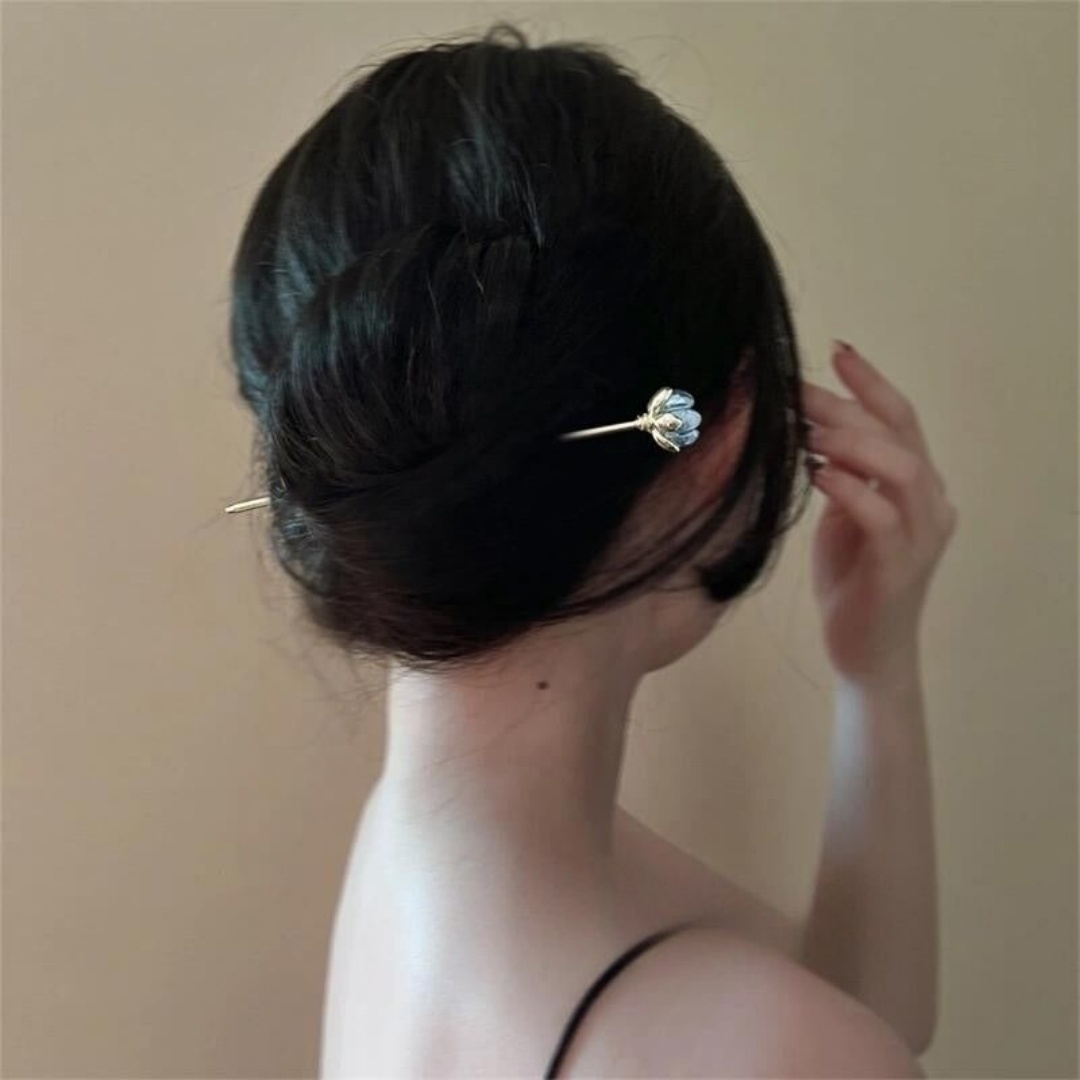 Blue Flower Hairpin, Daily Hai – Florist Supplies Bewertung und Preis