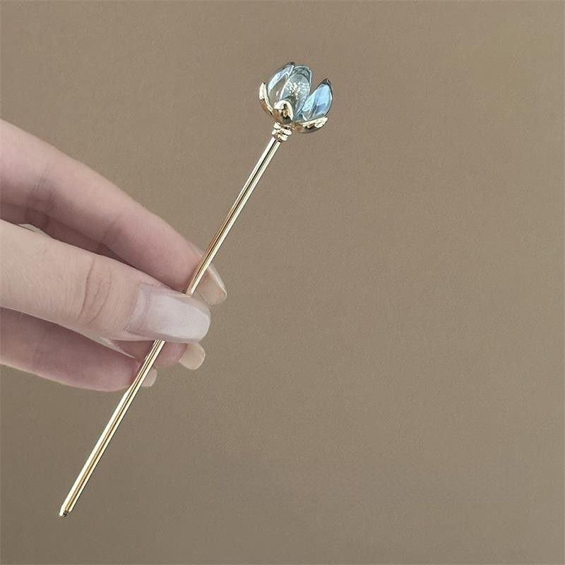 Blue Flower Hairpin, Daily Hai – Florist Supplies Bewertung und Preis