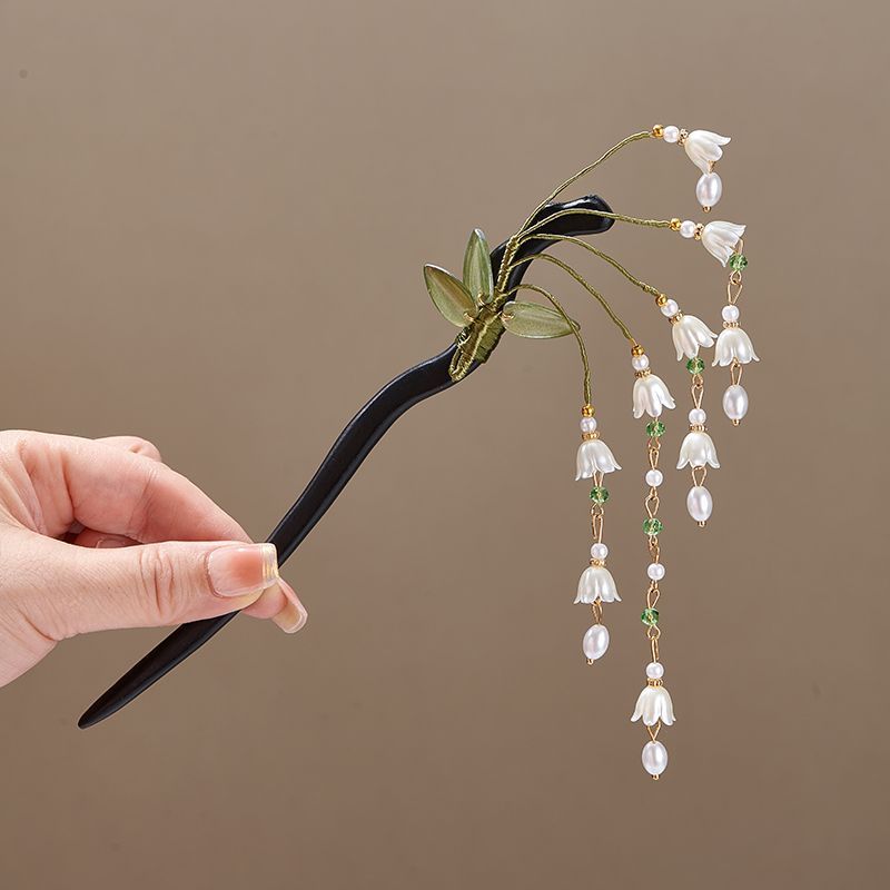Wooden Flower Hairpin Vintage  – Florist Supplies Bewertung und Preis