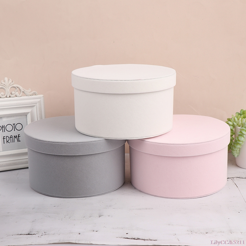 Velvet Round Flowers Box Gift  – Florist Flower Supply Bewertung und Preis