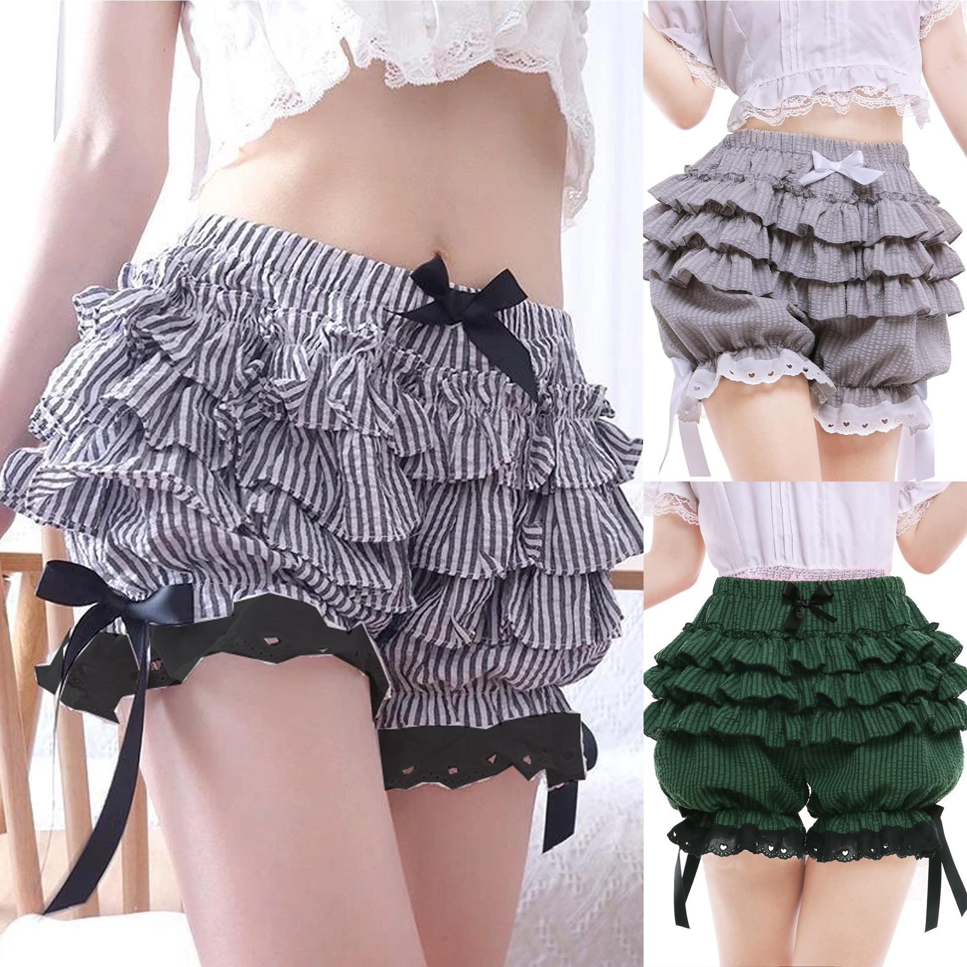 Lolita pants cute strap bow-kn – Florist Supplies Bewertung und Preis