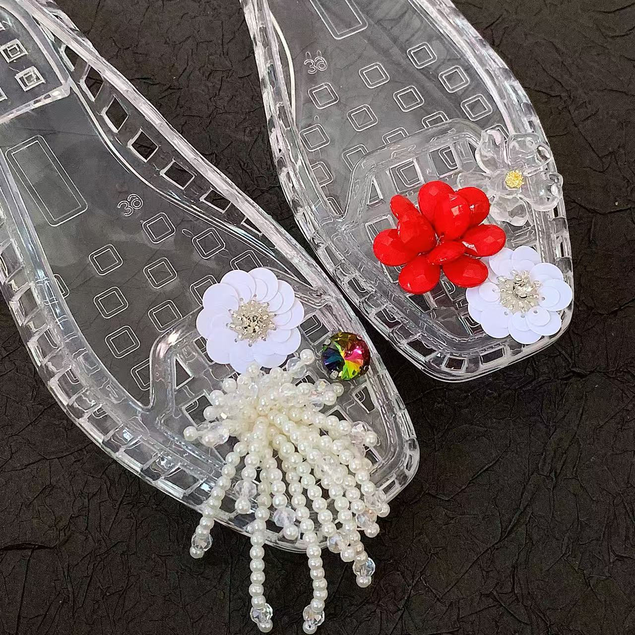 Jelly Crystal Shoes for Women, – Florist Supplies Bewertung und Preis