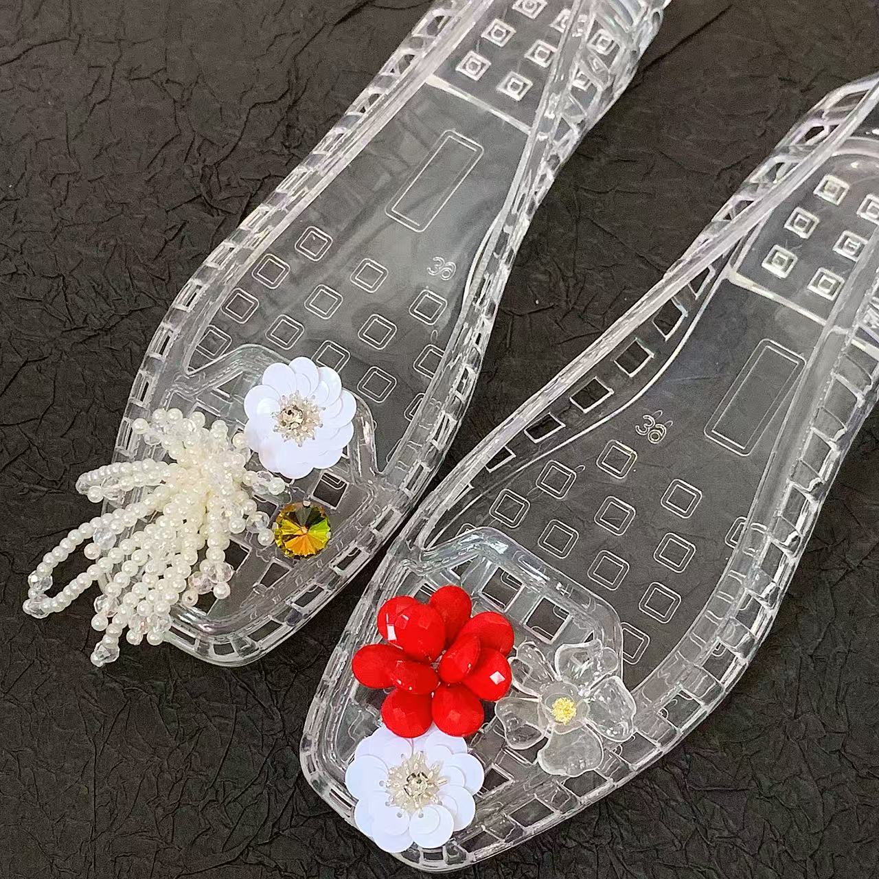 Jelly Crystal Shoes for Women, – Florist Supplies Bewertung und Preis