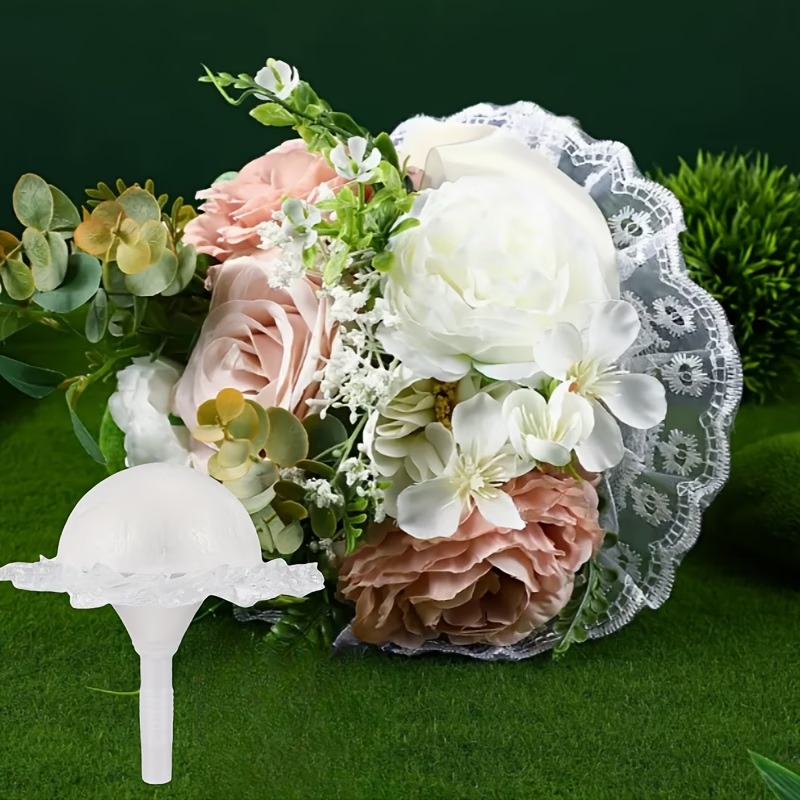 1 set Foam Hemisphere Lace Bri – Bouquet Holder Foam Bewertung und Preis
