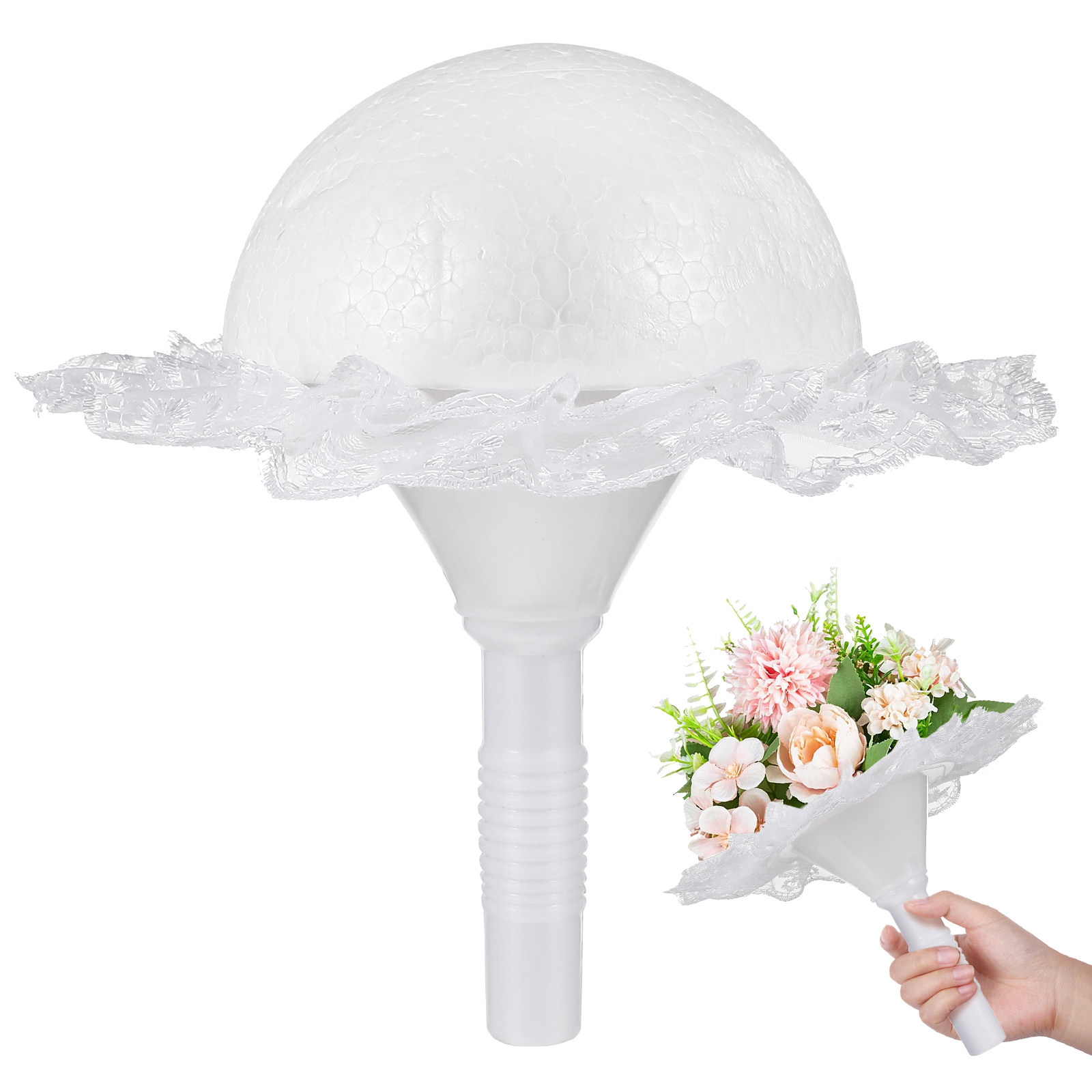 1Set Bridal Bouquet Holder Foa – Bouquet Holder Foam Bewertung und Preis