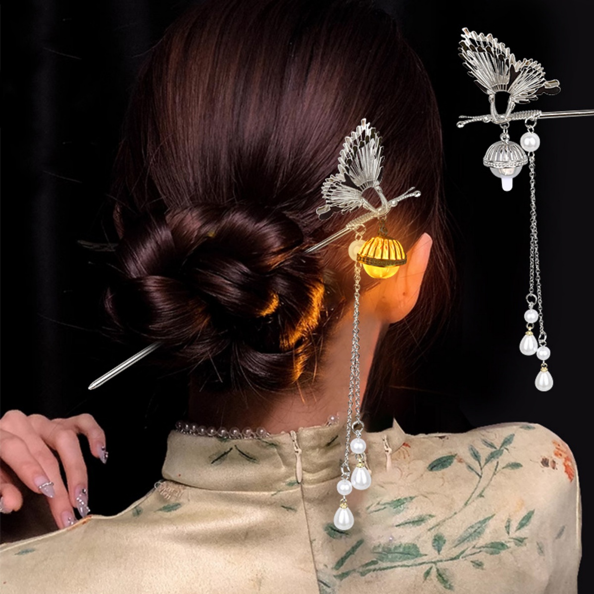 Luminous Flower Hairpin For Wo – Florist Supplies Bewertung und Preis