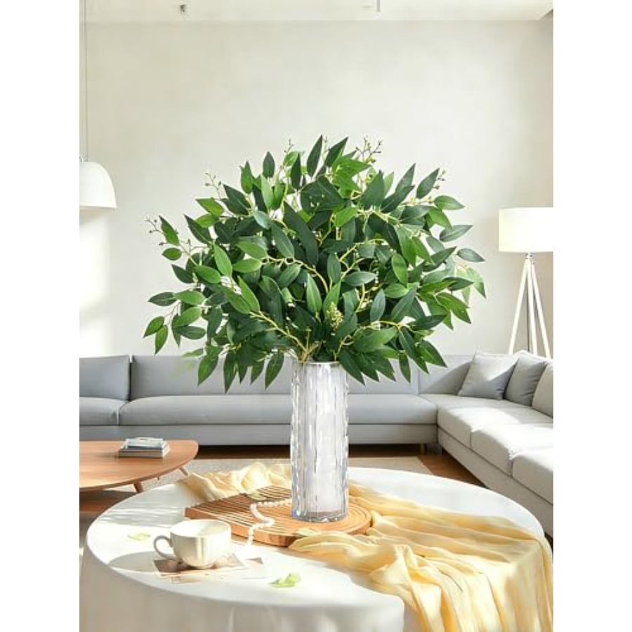 32Pcs Italian Ruscus Greenery  – Ruscus Stem Faux Bewertung und Preis