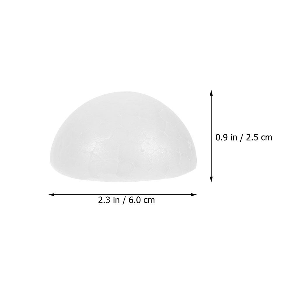 50Pcs White Half Ball Foam Flo – Bouquet Holder Foam Bewertung und Preis