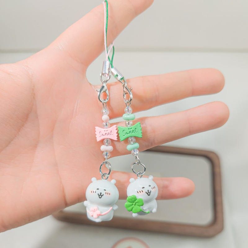 Cute Beaded Phone Strap Pink G – Florist Supplies Bewertung und Preis