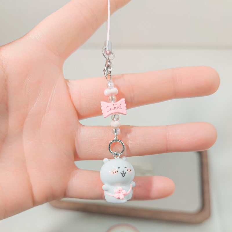 Cute Beaded Phone Strap Pink G – Florist Supplies Bewertung und Preis