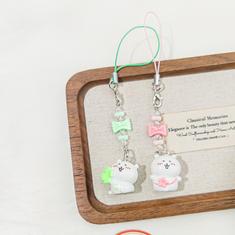 Cute Beaded Phone Strap Pink G – Florist Supplies Bewertung und Preis