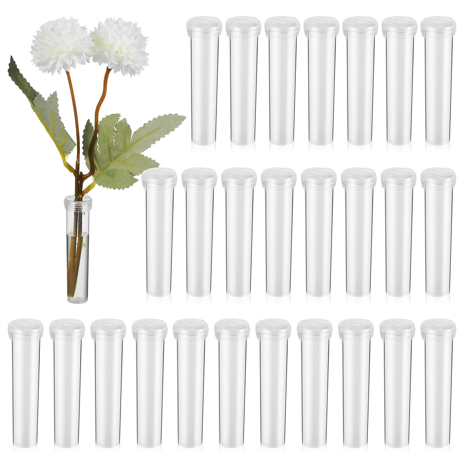 100Pcs Flower Nutrient Tubes U – Florist Flower Supply Bewertung und Preis