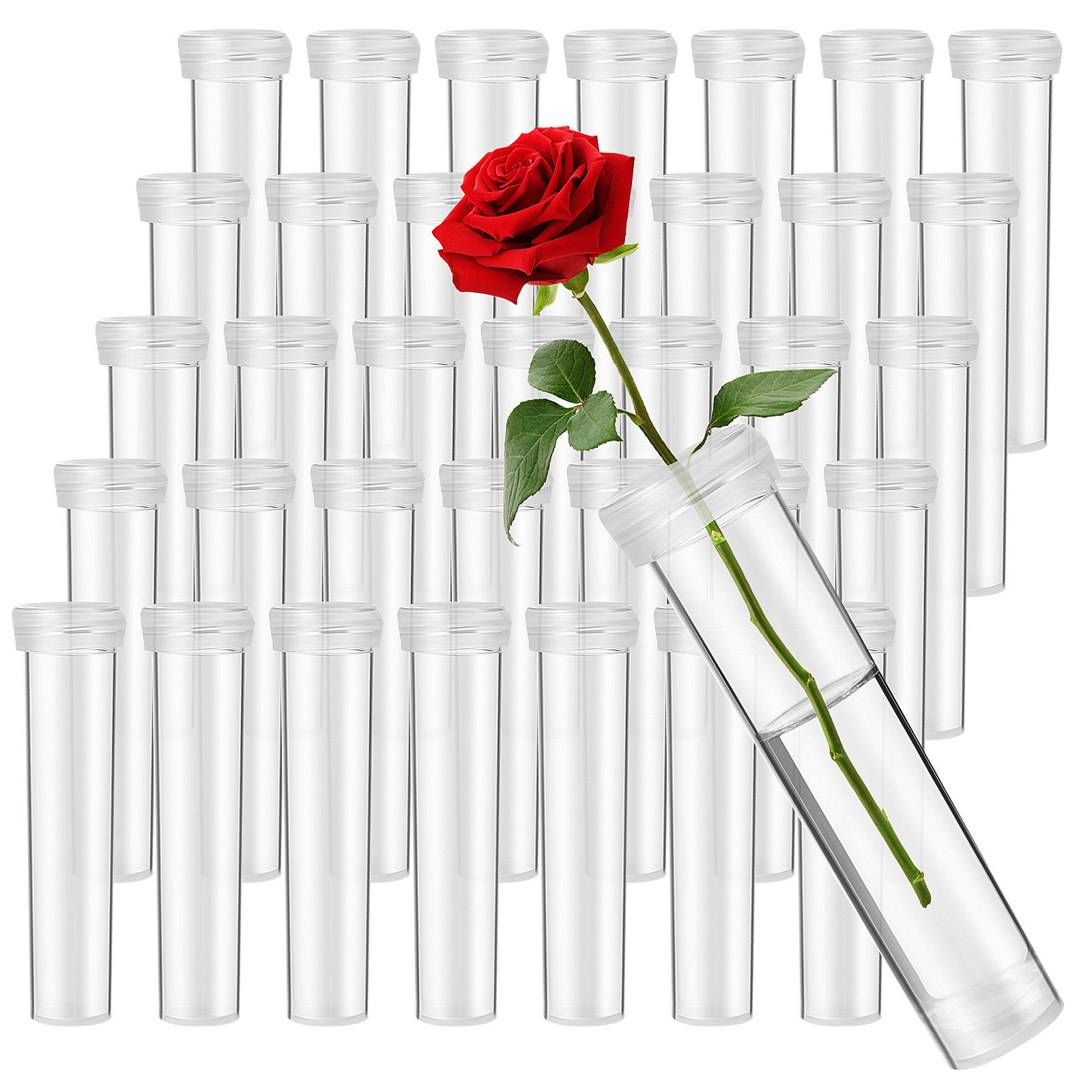100Pcs Flower Nutrient Tubes U – Florist Flower Supply Bewertung und Preis