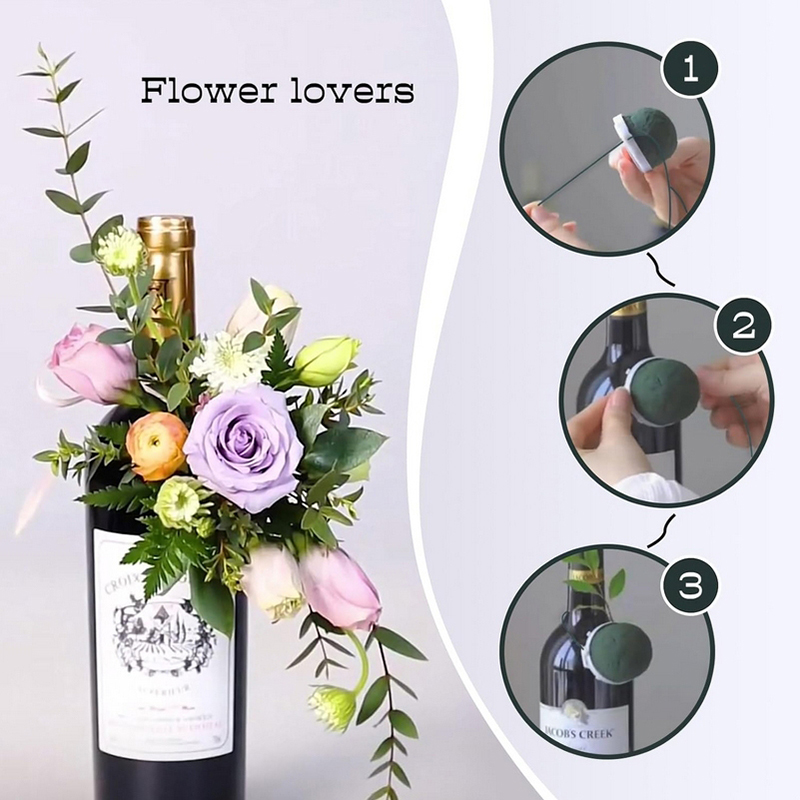 1/12 Pcs Mini Round Floral Foa – Florist Flower Supply Bewertung und Preis
