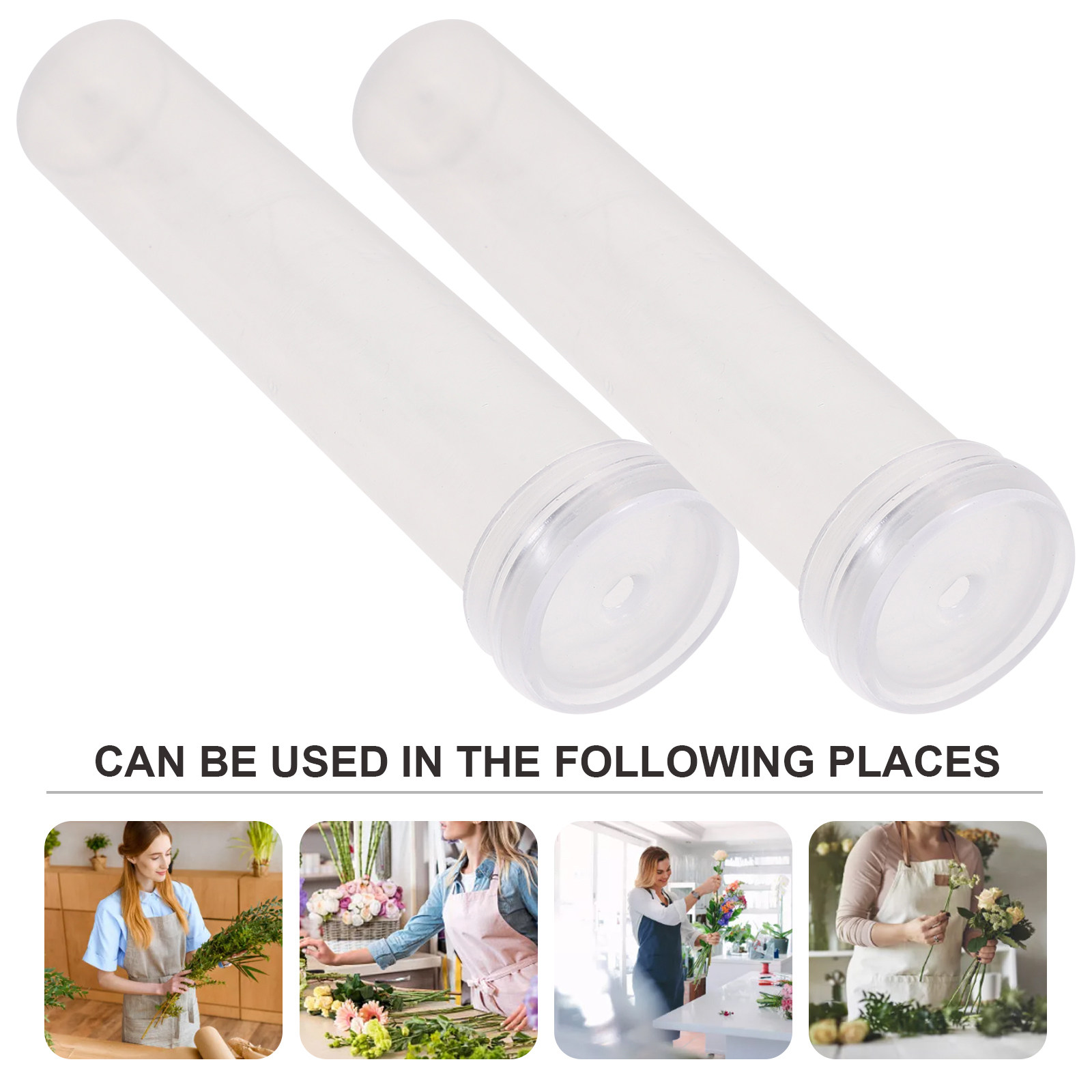 100Pcs Nutrition Flower Tube T – Florist Flower Supply Bewertung und Preis